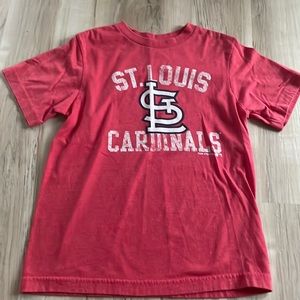 St Louis Cardinals heather red tee